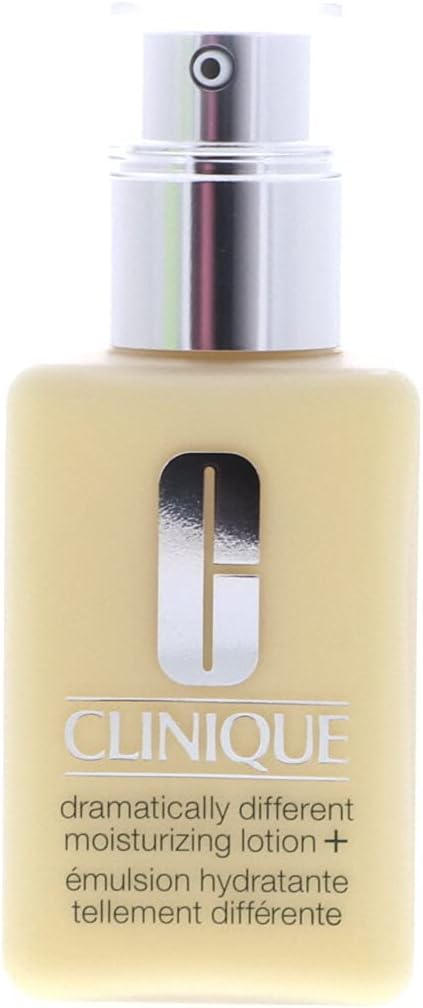 Clinique dramatically different Moisturising lotion wholesale in beige bottle with silver pump dispenser
