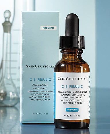 Skinceuticals CE Ferulic antioxidant treatment serum bottle with box by Think AtoZ Ltd