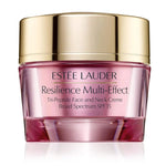 Estee Lauder face and neck cream wholesale Resilience Multi-Effect Tri-Peptide Creme with SPF 15 in pink jar
