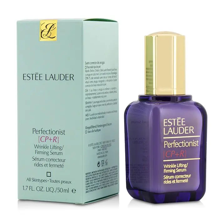 Estee Lauder Perfectionist CPR serum wrinkle lifting and firming bottle with box