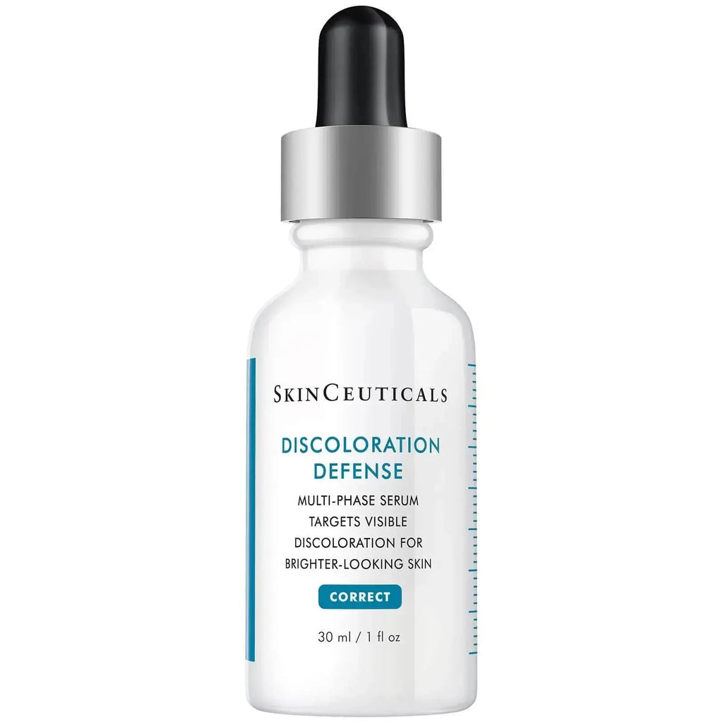 Skinceuticals Discoloration Defense Serum 30ml bottle with dropper for brightening skin