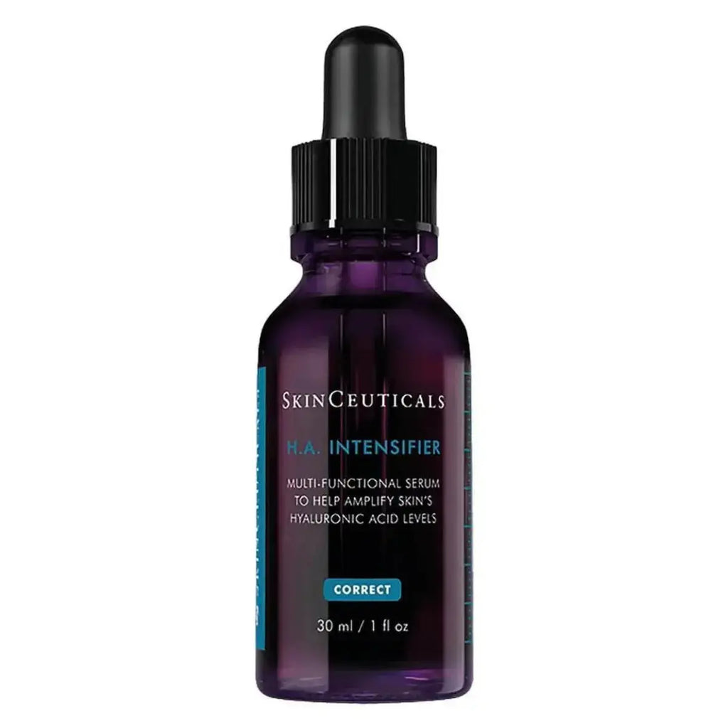 Skinceuticals HA Intensifier serum 30ml bottle with dropper to amplify skin hyaluronic acid levels