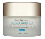 Skinceuticals Triple Lipid Restore 242 cream jar with anti-aging lipid replenishment skincare