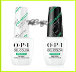 OPI GelColor prohealth top coat and base coat bottles from the OPI GelColor base and top coat kit by ThinkAtoZ