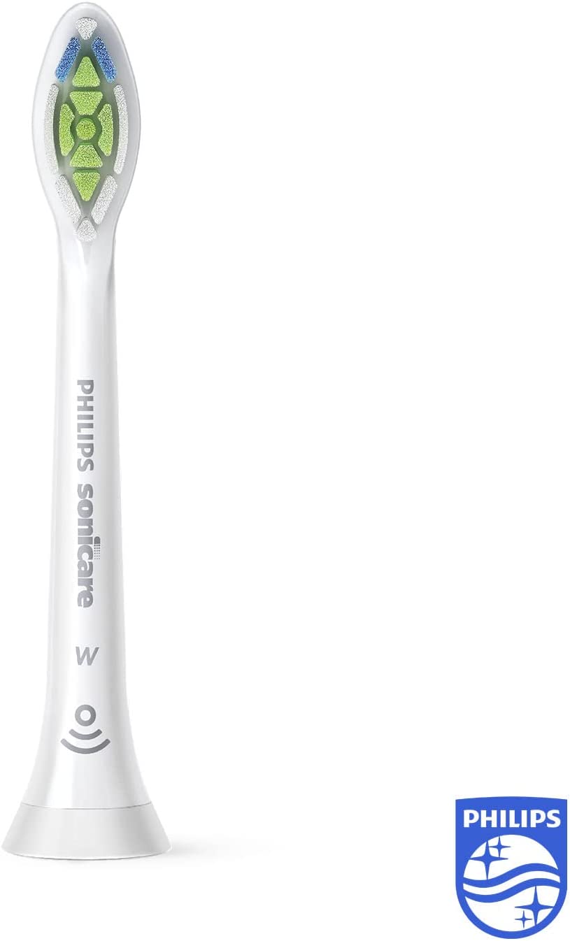 Philips HX6064 Sonicare W2 Optimal White, WHITE Standard Sonic Toothbrush Heads HX6064 - 4 Pack x 25 LOT: ASIN: B079H8G39B