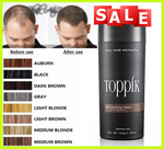 SALE! TOPPIK 27.5g Keratin Hair Building Fiber for Hair Styling & Hair Loss Concealer