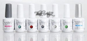Gelish soak off gel polish Foundation top it off structure gel ph bond bottles in various colors by ThinkAtoZ