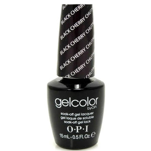 ThinkAtoZ OPI Gelcolor Soak Off Gel Nail Polish in Black Cherry chutney shade 15ml bottle