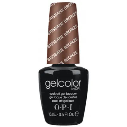 OPI GelColor soak off gel polish in Brisbane Bronze shade 15ml bottle by ThinkAtoZ