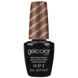 OPI GelColor soak off gel polish in Brisbane Bronze shade 15ml bottle by ThinkAtoZ