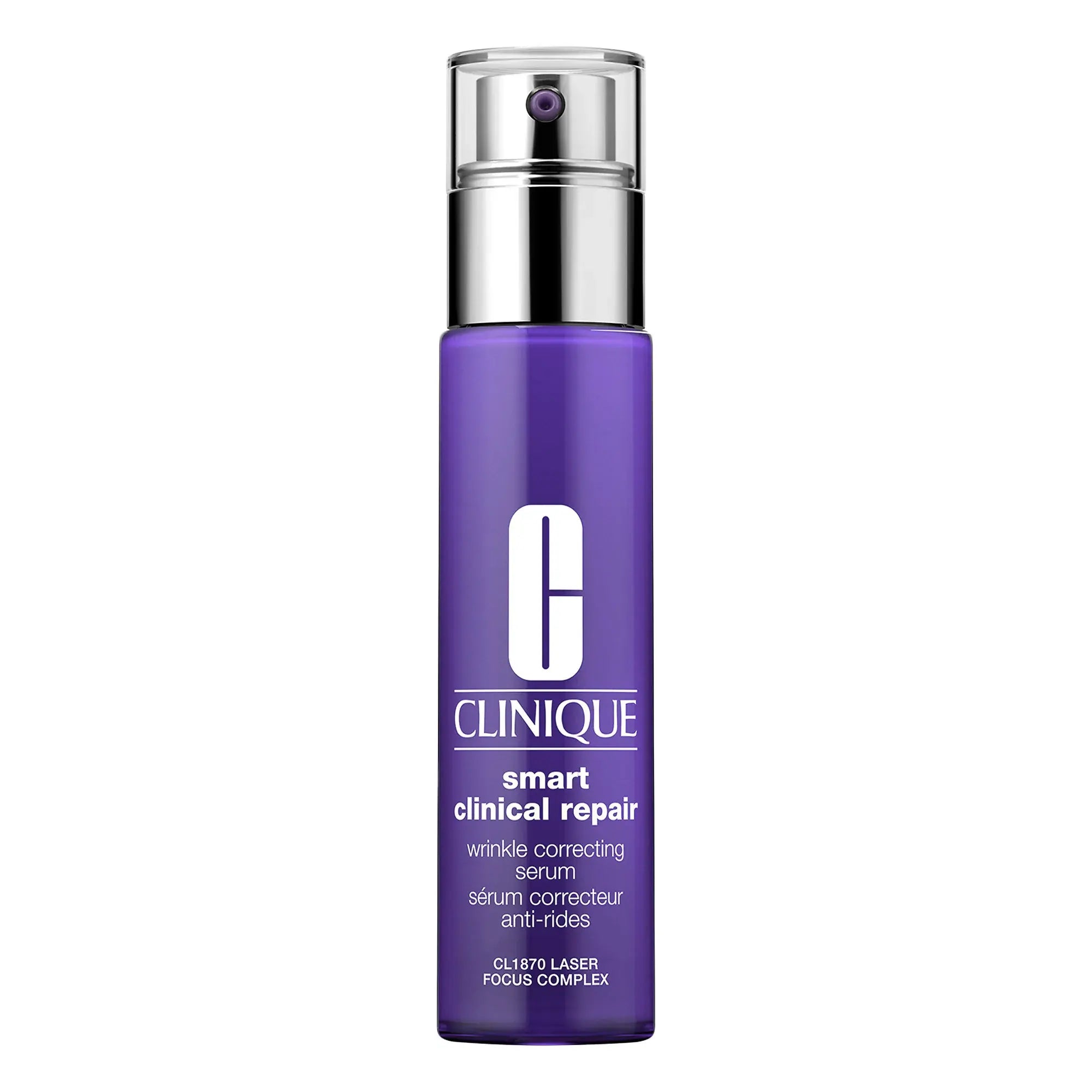 Clinique Smart Clinical Repair wrinkle correcting serum wholesale in purple pump bottle by Think AtoZ Ltd