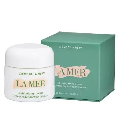 La Mer moisturizing cream wholesale jar with green box packaging from Think AtoZ Ltd