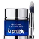 La Prairie Skin Caviar Luxe Sleep Mask wholesale in blue jar with silver lid and applicator brush