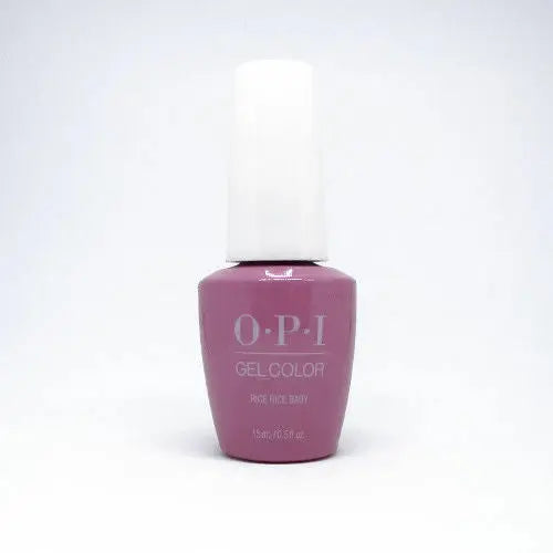 OPI Tokyo gel polish collection bottle in dusty rose shade with white cap from  Rice Rice Baby