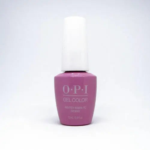 OPI Tokyo gel polish collection pink gel color bottle with white cap by Another Ramen Tic Evening