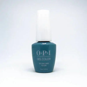 OPI Tokyo gel polish collection Suzi San Climbs Fuji San blue gel polish bottle by Think AtoZ Ltd