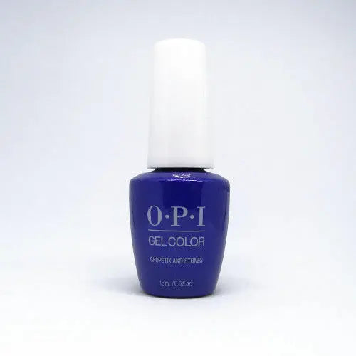 OPI Tokyo gel polish collection blue gel polish bottle with white cap by Think AtoZ Ltd Chopstix and Stones