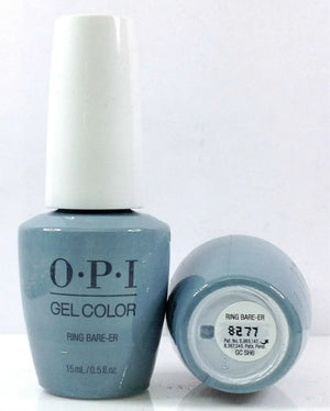 OPI Gelcolor Always Bare For You blue gray gel nail polish bottle with white cap from Think AtoZ Ltd Ring Bare Er
