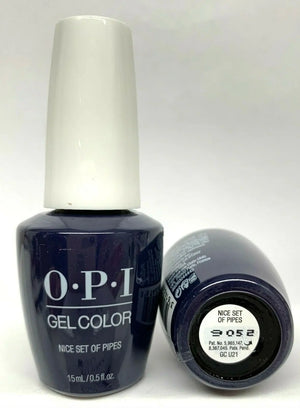 OPI Scotland gel polish collection Nice Set of Pipes dark purple gel nail polish bottle