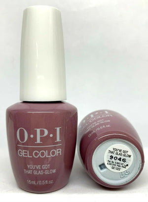 OPI Scotland gel polish collection featuring You've Got That Glas-Glow shade by Think AtoZ Ltd in mauve tone