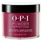 OPI Dip Powder Perfection 1.5oz in deep red shade by Think AtoZ for long-lasting nail color