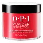 OPI Dip Powder Perfection 1.5oz in bright red by Think AtoZ for durable nail color