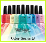 ThinkAtoZ CND Shellac gel nail polish Color Series B assortment in various colorful shades
