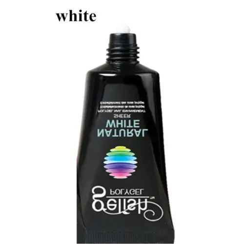 ThinkAtoZ Gelish PolyGel nail extension builder gel in natural white shade tube