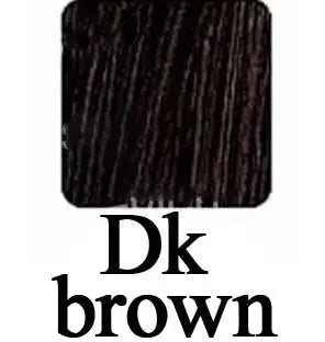 Dark brown keratin hair fibers refill bag 25g for Toppik bottles by ThinkAtoZ