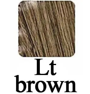ThinkAtoZ keratin hair fibers refill bag in light brown color for Toppik bottles 25g