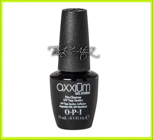 OPI Axxium No Cleanse UV Top Sealer bottle from OPI AXXIUM Gel System for long-lasting gel nails