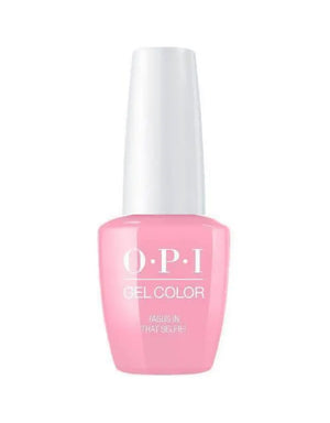 OPI Lisbon GelColor 2018 collection pink soak off gel nail polish bottle by ThinkAtoZ