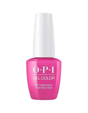 OPI Lisbon GelColor 2018 collection bright pink soak off gel nail polish bottle