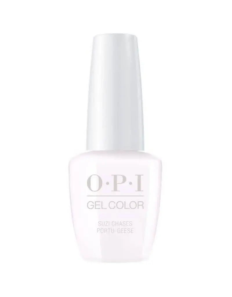 OPI Lisbon GelColor 2018 collection white soak off gel nail polish bottle