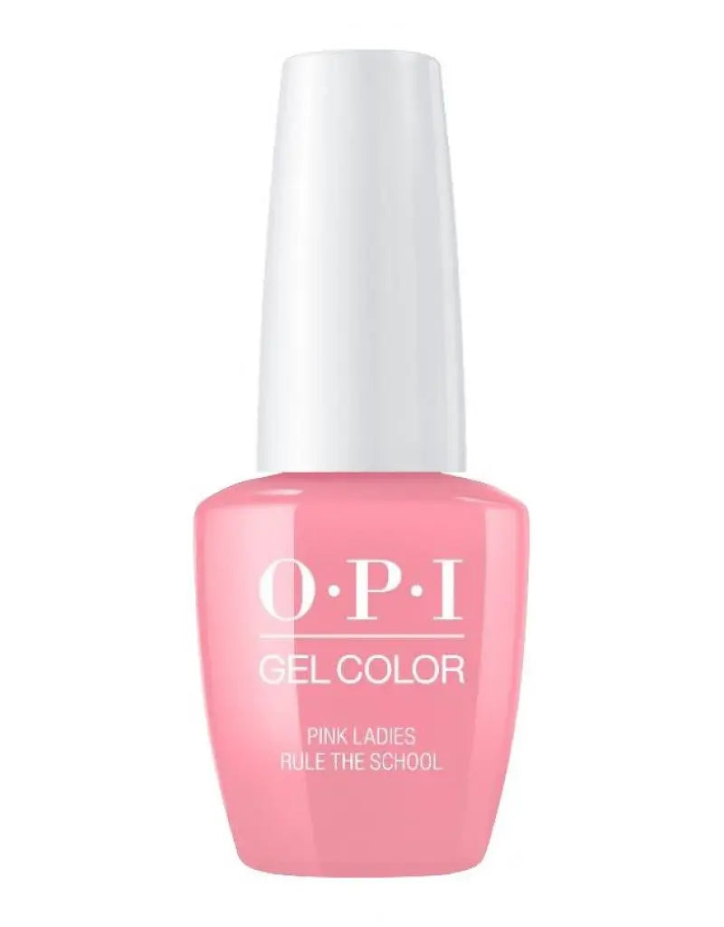 OPI Grease Collection gel polish Pink Ladies Rule The School soak off gel nail polish bottle