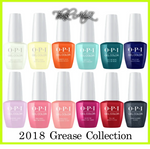 OPI Grease Collection gel polish set with 12 vibrant soak off gel nail polish bottles from ThinkAtoZ