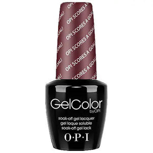 OPI GelColor soak off gel polish bottle opt scores a goal by ThinkAtoZ