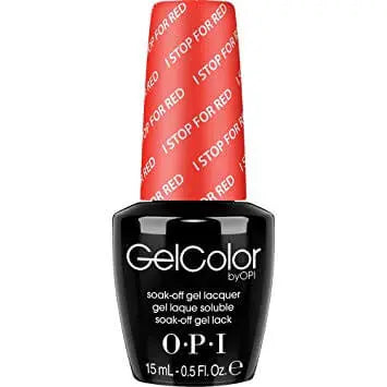 ThinkAtoZ OPI GelColor soak off gel polish bottle I stop for red with 15ml capacity