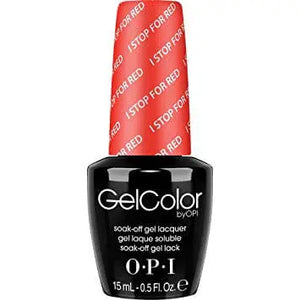 ThinkAtoZ OPI GelColor soak off gel polish bottle I stop for red with 15ml capacity
