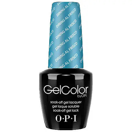 ThinkAtoZ OPI Gelcolor soak off gel polish bottle dining al frisco