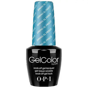 ThinkAtoZ OPI Gelcolor soak off gel polish bottle dining al frisco