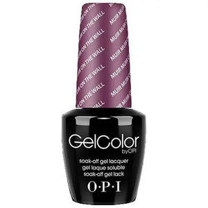 ThinkAtoZ OPI Gelcolor soak off gel polish bottle with deep mauve color cap