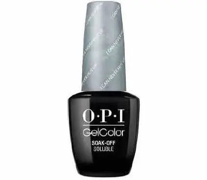 OPI Gelcolor soak off gel polish bottle I cant stand up to rain by ThinkAtoZ