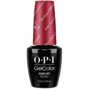 OPI Gelcolor Soak Off Gel Polish bottle with red cap by ThinkAtoZ 15ml soak off gel polish ring the buzzer again