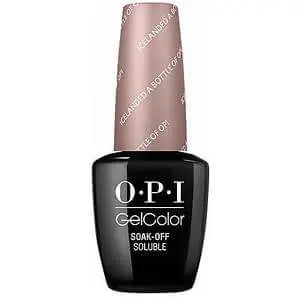 OPI Gelcolor Soak Off Gel Nail Polish bottle Icelander a bottle of opi by ThinkAtoZ in black with beige cap