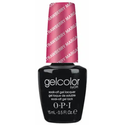ThinkAtoZ OPI Gelcolor Soak Off Gel Nail Polish in Strawberry Margarita shade 15ml bottle