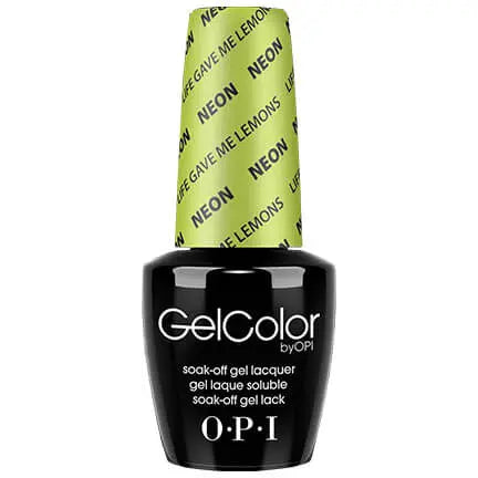 OPI Gelcolor Soak Off Gel Nail Polish 15ml 0.5floz COLOR SERIES C - Think AtoZ Ltd. life gave me lemons