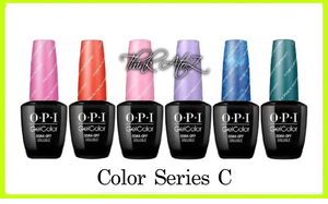 OPI Gelcolor Soak Off Gel Nail Polish 15ml 0.5floz COLOR SERIES C - Think AtoZ Ltd.