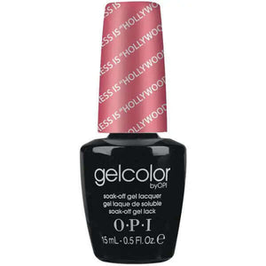 My Address is Hollywood OPI Gelcolor Soak Off Gel Nail Polish in black bottle with pink cap by ThinkAtoZ