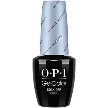 OPI Gelcolor Soak Off Gel Nail Polish bottle by ThinkAtoZ in I am what amethyst shade for long-lasting manicure